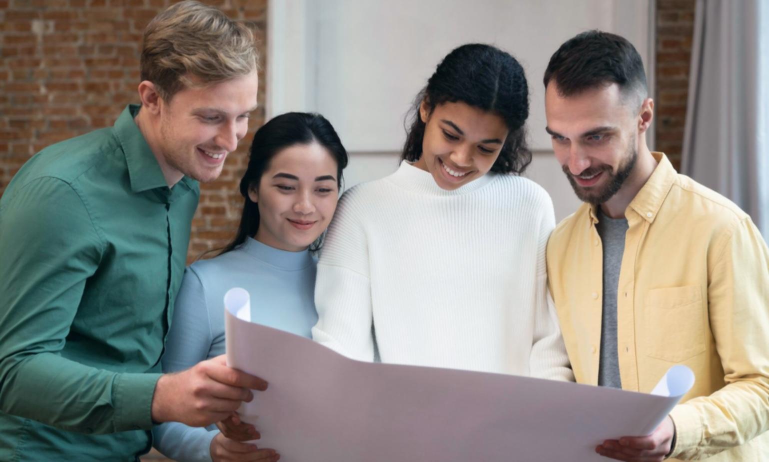 Collaboration professionnelle entre partenaires bancaires